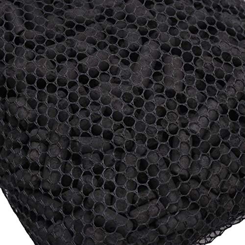 Wave Point 10 lbs (5 lbs x 2) Premium Virgin Activated Carbon Charcoal Pellets in Media Bags for Aquarium Fish Tank Koi Pond Reef Filter Media, Air Filter & AC, Total 10 lbs (2 Bags), 1.9 Gallon
