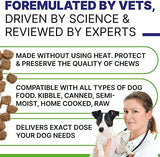 Omega 3 for Dogs - for Dry Itchy Skin - Fish Oil Chews - Skin & Coat Supplement - Itch Relief, Allergy, Anti Shedding, Hot Spots Treatment - w/EPA & DHA - Vitamins - Made in USA-120 Treats