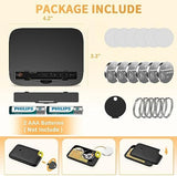 Key Finder Stick on Remote Finder Beeper 6 Pack RF Wireless TV Remote Control Finder, Key Finders Locator with Sound That Make Noise 90 dB Loud Beep Item Finder, Remote Tracker with Sound for Phone