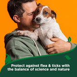 Vet’s Best Flea and Tick Advanced Strength Dog Shampoo - Dog Flea and Tick Treatment - Plant-Based Formula - Certified Natural Oils - 12 oz