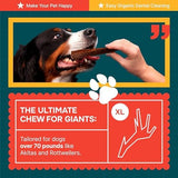 100% Natural - Antlers For Dogs - Elk Antlers for Very Large Dogs - Naturally Shed in USA - Grade A Dog Antler Chews - Dog Chews - Natural, Long-Lasting Treats for Aggressive Chewers - Extra Large