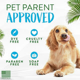 TropiClean Dog Perfume, Long Lasting Baby Powder Cologne, Deodorizing Spray for Smelly Dogs, After Bath Detangling Spray with Vitamin E, Safe for Cats, 8oz.