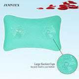 Bathtub Bath Pillow - Spa Pillow with Headrest Cushion - Hot Tub Pillow - Neck and Head Rest Support for Bath or Shower - Bath Stuff Accessories(New Green)