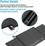 A1466 Replacement Battery for MacBook Air 13 inch 2017, Early 2015 Early 2014, Mid 2013 Mid 2012 Mid 2011, Late 2010 7200mAh 7.6V Fits A1369 A1405 A1496 A1377