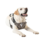 HDKUW Dog Tuxedo Harness, Adjustable Pet Harness No Pull for Small Medium Dogs, Doggie Wedding Suit with Bow Tie Party Costume Gray Grid S