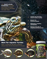 Ultra Fresh - Turtle Nutri Stick, Wild Sword Prawn, Calcium & Vitamin D Enriched Aquatic Turtle Food with Probiotics for Picky Turtles, Made from All Natural Ingredients 35.27oz