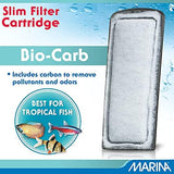 Marina Slim Filter Plus Ceramic Cartridge, Zeolite Filter and Carbon Filter Bundle, 6 Filters for Aquariums