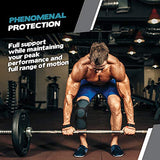 POWERLIX Leg Sleeve - Best Knee Brace for Leg Pain for Men & Women Knee Support for Running, Basketball, Volleyball, Weightlifting, Gym, Workout, Sports Please Check Sizing Chart