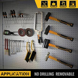 ELEAD 260 Piece Pegboard Hooks 1/8 and 1/4 inch peg Board Organizer Accessories with Pegboard Bins for Organizing Various Tools in The Garage Kitchen Bathroom Craft Room
