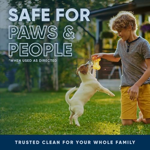 Outdoor Odor Eliminator | Outside Dog Urine Enzyme Cleaner – Powerful Pet, Cat, Animal Scent Deodorizer | Professional Strength for Yard, Turf, Kennels, Patios, Decks (32oz)