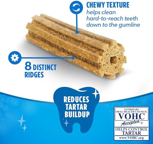 DentaLife Daily Oral Care Dog Treats for Small and Medium Dogs, Chewy Dental Treat to Freshen Breath and Fight Tartar, Chicken Flavor, 35.7 oz. each, 47 Chews each/94 Total Chews - 47 ct. Pouch
