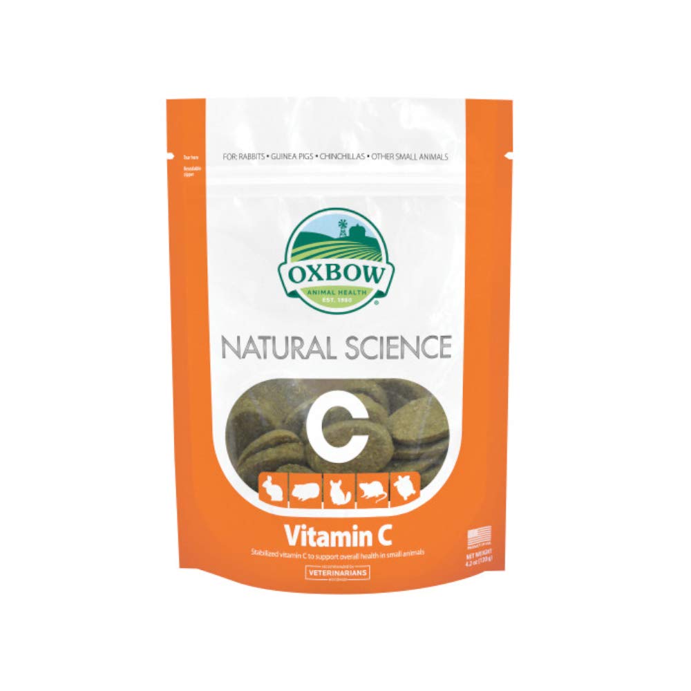 Oxbow Natural Science Small Animal Vitamin C Supplement - 60 count - 3 Pack