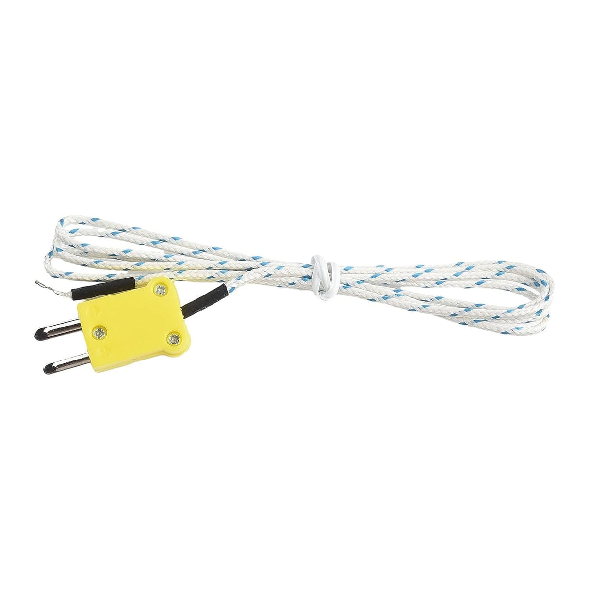 K Type Thermocouple Thermometer(-50~1300°C) Digital Dual Channel, 2 Thermometer Pipe Clamp 2 Thermocouple Sensor Probes, Pipe Temperature Clamp Thermocouple High Accuracy Readings