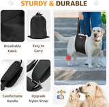 Adjustable Dog Lift Harness Dog Sling for Large Dogs Hind Leg Support Soft Lift Support and Rehab Harness for Weak Rear Legs, Helps Senior, Injured, Disabled and After ACL Surgery Dogs Large