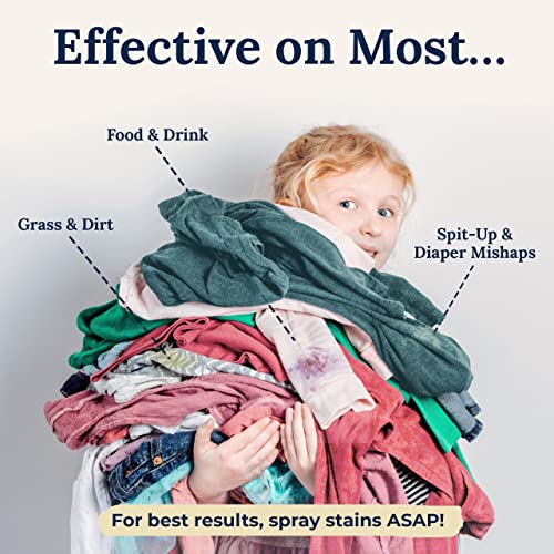 Miss Mouth's Messy Eater Stain Treater Spray - 16oz Stain Remover - Newborn & Baby Essentials - No Dry Cleaning Food, Grease, Coffee Off Laundry, Underwear, Fabric