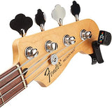 D'Addario Accessories Guitar Tuner - Micro Headstock Tuner - Tuner for Acoustic Guitar, Electric Guitar, Bass Guitar, Mandolin, Banjo, Ukelele, Cello, Double Bass & More - Universal Clip On - 1pk