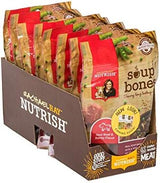 Rachael Ray Nutrish Soup Bones Dog Treats, Beef & Barley Flavor, 3 Bones (Pack of 8)