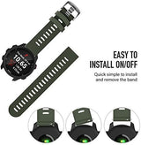 NotoCity Replacement Bands for Garmin Forerunner 245/55, Galaxy Watch 5/4, Vivoactive 3/5 - 20mm, Multiple Colors