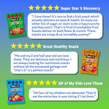 That's it. Fruit Crunchables Variety Pack, Fruit Snacks for Kids, 100% Fruit Crisps, Plant-Based, Non-GMO, Gluten-Free, No Sugar Added (16 Pack)