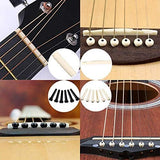 66PCS Guitar Accessories Kit, Acoustic Guitar Changing Tool, Including Acoustic Strings, Guitar Picks, Capo, String Winder&Cutter, Tuner, Guitar Bones,for Guitar Players and Guitar Beginners