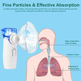 Portable Nebulizer - Includes 1 Set Accessories,Nebulizer with Auto Clean Mode for Kids Adult Family & Travel Use