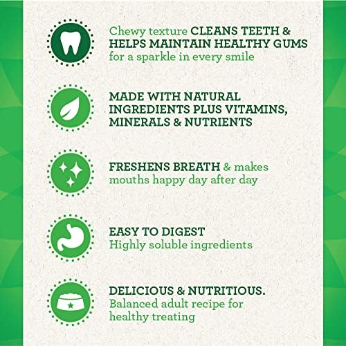 Greenies Pumpkin Spice Flavor Petite Size, Veterinarian-Recommended for Dental Care, Dog Treat Chews, Limited Edition, 12 oz., Pouch (20 Treats)