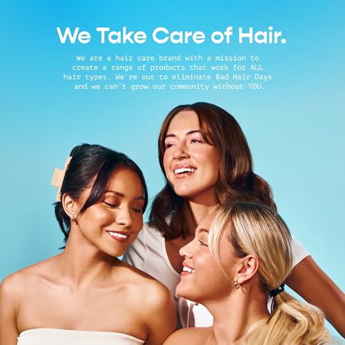 Gimme Beauty - Any Fit No Damage Hair Ties - Neutrals - Seamless Microfiber Hair Elastic - Hair Accessories With All Day Hold - No Snagging, Dents, or Breakage Hair Tie Pack (9 Count)