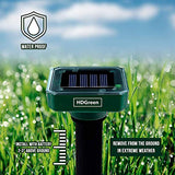 HDGreen Animal Repellent for Garden - Our 4 Pack Rodent, Squirrel, Mole Repellent for Lawns is The Answer for How to Keep Groundhogs Away - Waterproof Pest Repellents to Get Rid of Moles in Your Yard