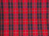 Multi Layers School Uniform Plaid Bow for Girls/Plaid button on Center/Back to School/School Uniform Accessories/Alligator Clip (Plaid 65, Heart Shape Plaid Button)