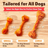 Gootoe Turkey Tendon Dog Treats 1 lb (Pack of 1) – Bone (S), 100% USA Sourced Turkey, Natural Snack, Premium Puppy Chews, Hypoallergenic, Rawhide Free, Reseal Value Bag, Size for Small Breeds