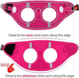 Joytale Small Dog Harness, Breathable Mesh Step-in Vest, Reflective Soft Padded Harnesses for Small and Medium Dogs, Hot Pink, M