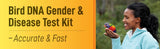 Bird DNA Gender Test Kit – Accurate Avian Sexing Using Feather or Blood – Includes 1 Prepaid Test – Easy Sample Collection – Trusted Lab Service Based in Florida