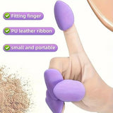 14-Piece All-Purpose Makeup Sponge Puff Set, includes3 Powder Puffs,3 Mini Air Cushion Puffs, 3 BeautyBlenders & 3 Mini Beauty Blenders, Purple