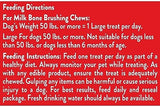 Milk-Bone Original Brushing Chews, 6 Large Daily Dental Dog Treats (Pack of 5) Scrubbing Action Helps Clean Teeth