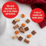 Milk-Bone Trail Mix Chewy & Crunchy Dog Treats, Real Beef & Sweet Potato, 9 Ounce (Pack of 6)