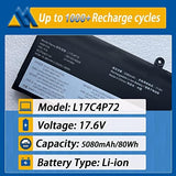 L17C4P72 Laptop Battery Replacement for Lenovo ThinkPad X1 Extreme 1st Gen/2nd Gen ThinkPad P1 1st/2nd Gen Series L17M4P72 01AY968 01AY969 L18M4P71 01YU911 5B10V98091 SB10Q76929 SB10Q76928