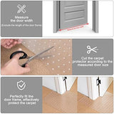 Uross Carpet Protector for Pets - Cat Carpet Protector for Doorway, Anti Scratch Under Door Cat Scratch Protector Mat, Easy to Cut Plastic Carpet Scratch Stopper, Cat Scratch Guard Carpet 3.6FT*3PCS
