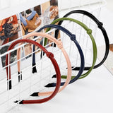 WOVOWOVO 5Pcs Leather Headbands for Women Cute Hair Bands for Women's Hair Headbands for Women Trendy Comfortable Thin Headband Womens Headbands Fashion Hair Accessories