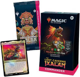 Magic: The Gathering The Lost Caverns of Ixalan Commander Deck - Veloci-ramp-tor (100-Card Deck, 2-Card Collector Booster Sample Pack + Accessories)