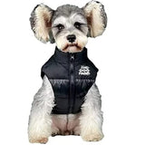 Dog Winter Coat Vest -Windproof Jacket for Small Medium Dogs-Puppy Winter Warm Dog Clothes Apparel for Cold Weather