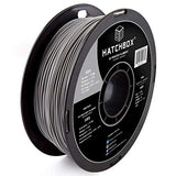 HATCHBOX ABS 3D Printer Filament, Dimensional Accuracy +/- 0.03 mm, 1 kg Spool, 1.75 mm, Gray