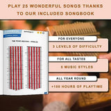 Orora Kalimba 17 Keys Thumb Piano - Songbook included with 25 Songs - Varnished Wood Musical Instrument - Finger Piano with Protection Case, Stand, Accessories - Unique Gift