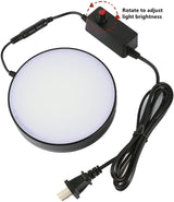 Microscope Accessories Kit for Adult Microscope Illuminators Adjustable Brightness LED Ring Bottom Light Source Eliminate Shadow Reflective for Binocular trinocular Stereo Microscope Light Accessory