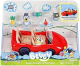 Bluey Vehicle and Figure Pack, Escape Convertible with 2.5 inch Exclusive Figure, 4 Accessories and Sticker Sheet