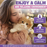 Cat Pheromones Calming Diffuser Refill 6 Pack Multicat Pheromone Diffusers Refills Relieve Anxiety Stress Reduce Spraying Fighting and Scratching for Cats Calm 48ml Fit All Common Diffusers Plug In