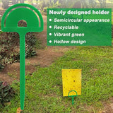 60 Sheets Sticky Fly Traps, Dual-Sided, for Flying Insect, Indoor and Outdoor, 8x6 Inch, Yellow