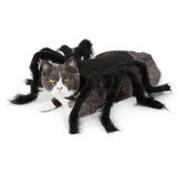 TITA-DONG Halloween Tarantula Costumes, Spider Dog Costume, Artificial Spider Legs, Plush Spider Clothes for Halloween Decorations Accessories(M)