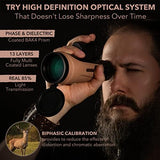 12x50 Monocular Telescope - FMC Fogproof, IP67 Waterproof Hand Held Telescope - BAK4 Phase and Dielectric Coated Prism - Adventure Accessories Set: Bag, Smartphone Adapter, Mini Tripod