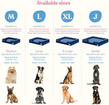 Orthopedic Sofa Dog Bed - Ultra Comfortable Dog Bed for X-Large Dogs - Breathable & Waterproof Pet Bed- Egg Foam Sofa Bed with Extra Head & Neck Support - Removable Washable Cover with Nonslip Bottom.