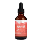 Paramount Pet Health Wild Alaskan Salmon Oil for Cats & Small Dogs, Supports Skin, Coat, Joint & Overall Well-Being, Pure & Premium Alaskan Salmon Oil for Dogs & Cats with No Fillers, 2 oz